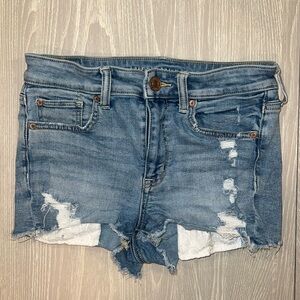 American Eagle Distressed Denim Women Shorts